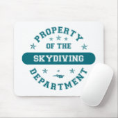 Eigentum der Skydiving Abteilung Mousepad (Mit Mouse)