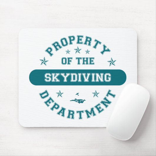 Eigentum der Skydiving Abteilung Mousepad (Mit Mouse)