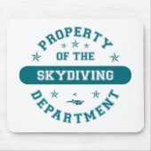 Eigentum der Skydiving Abteilung Mousepad (Vorne)