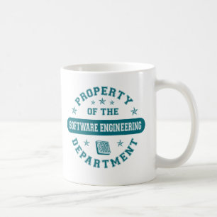 Eigentum der Softwaretechnik-Abteilung Kaffeetasse