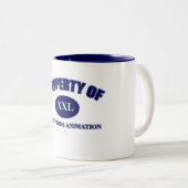 Eigentum der Spule Toons - Tasse (VorderseiteRechts)