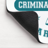 Eigentum der Strafjustiz-Abteilung Mousepad (Ecke)