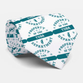 Eigentum der Tuba-Abteilung Krawatte (Gerollt)