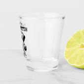 Eigentum des Cape Breton-Shotglases Schnapsglas (Rechts)