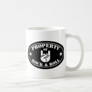 Eigentum des Felsens Kaffeetasse