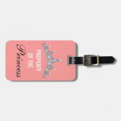 Eigentum des Gepäckanhängers Prinzessin-Tiara Gepäckanhänger (Vorderseite horizontal)