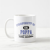 Eigentum des Pappas Kaffeetasse (Links)