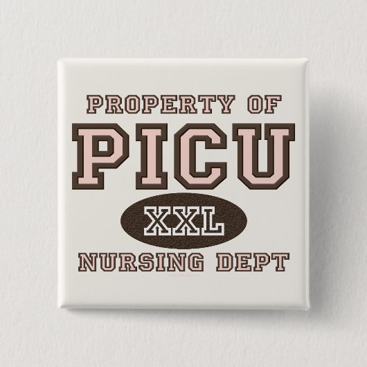 Eigentum des PICU Button (Vorderseite)