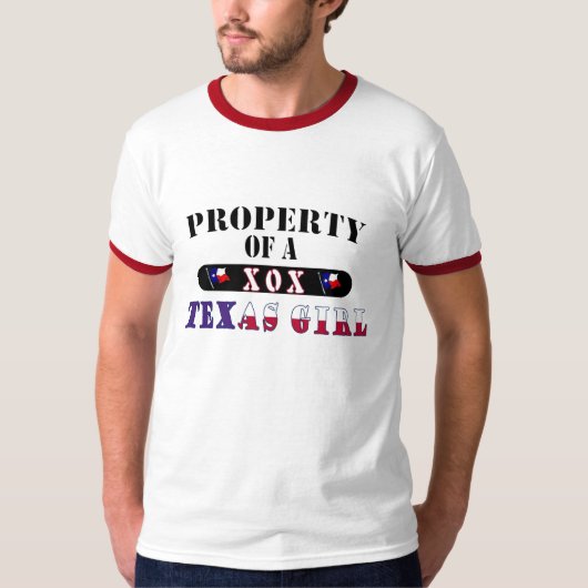 Eigentum des TEXAS-Mädchen-Shirts T-Shirt (Vorderseite)