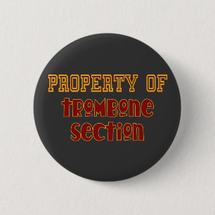 Eigentum des Trombone-Abschnitts Button