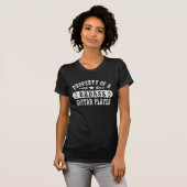 Eigentum eines Badass Guitar Players T-Shirt (Vorne ganz)