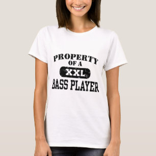 Eigentum eines Bass Player T-Shirt