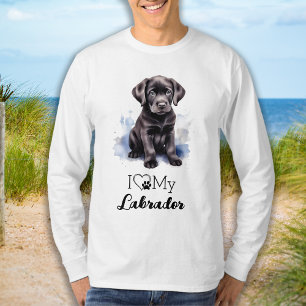 Eigentum eines Labradors - I Liebe mein Labrador T-Shirt