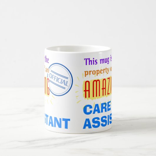 Eigentum eines Phantastischen Betreuers Kaffeetasse (Mittel)