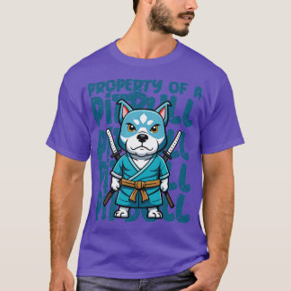Eigentum eines Pitbulls T-Shirt
