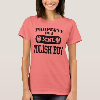 Eigentum eines polnischen Jungen T-Shirt