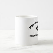 Eigentum eines PSYCHOTHERAPEUTEN Kaffeetasse (Mittel)
