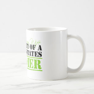 Eigentum eines Soldaten Kaffeetasse