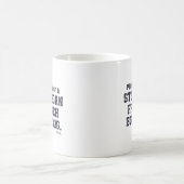 Eigentum eines sturen Französischen Bulldoggen Vin Kaffeetasse (Mittel)