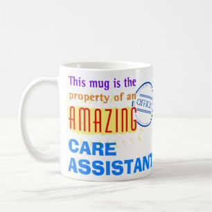Eigentum eines unglaublichen Pflegehelfers Kaffeetasse