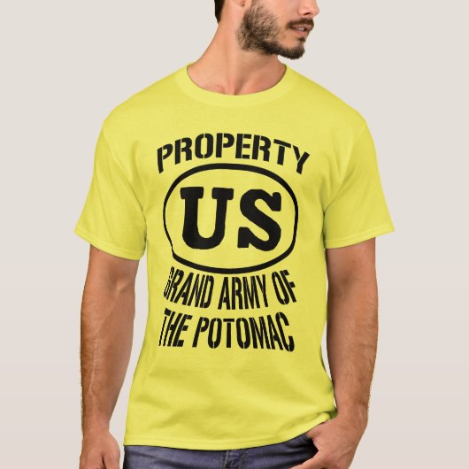 Eigentum Grand Army Potomac T-Shirt (Vorderseite)