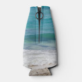 Eigentum Ihres Namens Karibik Personalisiert Flaschenkühler (Rückseite)