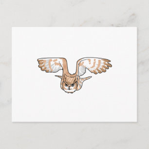 EIGENTUM IM FLUG POSTKARTE