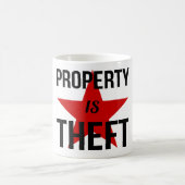 Eigentum ist Diebstahl - Kaffeetasse (Mittel)