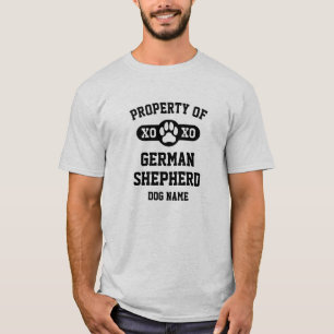 Eigentum [lange Namensdes hundezucht-] T - Shirt