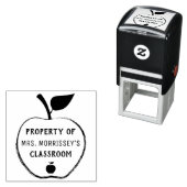 Eigentum | PERSONALISIERT | Apple Permastempel (Beispiel)