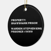 Eigentum: Shawshank Gefängnis Keramik Ornament (Links)