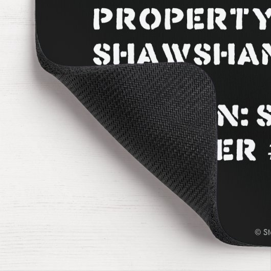 Eigentum: Shawshank Gefängnis Mousepad (Ecke)