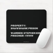Eigentum: Shawshank Gefängnis Mousepad (Mit Mouse)