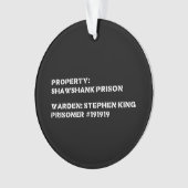 Eigentum: Shawshank Gefängnis Ornament (Vorderseite)