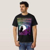 EIGENTUM UND KATZE T-Shirt (Vorne ganz)