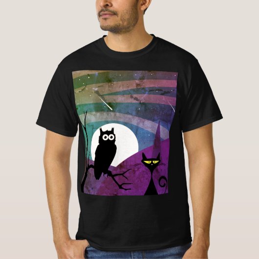 EIGENTUM UND KATZE T-Shirt (Vorderseite)