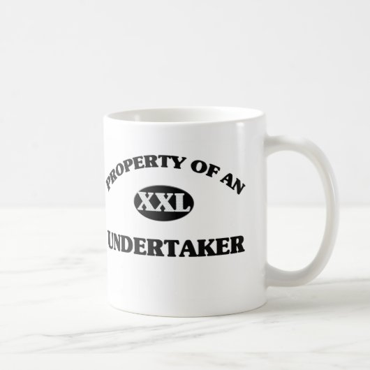 Eigentum von anUNDERTAKER Kaffeetasse (Rechts)