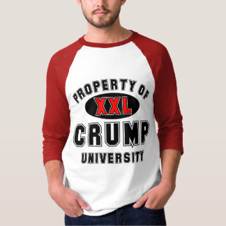 Eigentum von Crump Universität T-Shirt