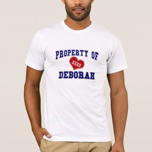 Eigentum von Deborah T-Shirt (Vorderseite)