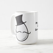 Eigentum von Edmond-Tasse Kaffeetasse (Vorderseite Links)