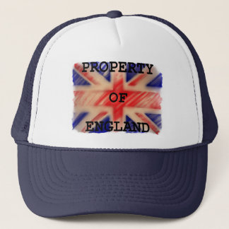 Eigentum von England-Hut Truckerkappe