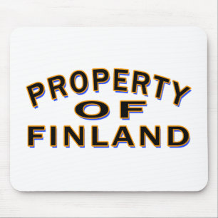 Eigentum von Finnland Mousepad