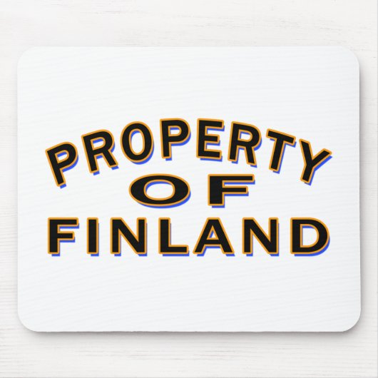 Eigentum von Finnland Mousepad (Vorne)