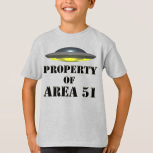Eigentum von Gebiet 51 T-Shirt