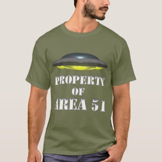 Eigentum von Gebiet 51 T-Shirt