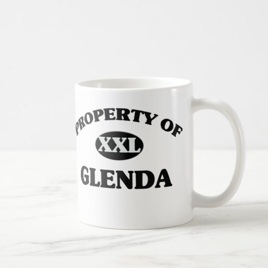 Eigentum von GLENDA Kaffeetasse (Rechts)