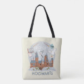 Eigentum von Hogwarts Cartoon-Grafik Tasche (Rückseite)
