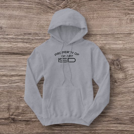 Eigentum von ISD 2017 Grau Pullover Sweatshirt
