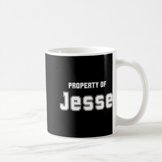 Eigentum von Jesse Funny Bachelorette Geschenke fü Kaffeetasse (Rechts)