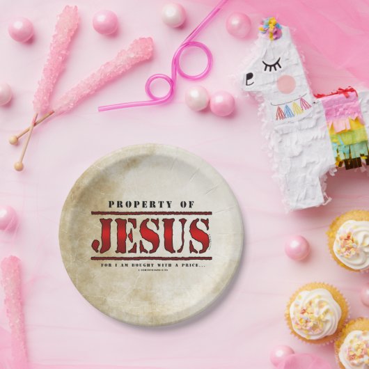 Eigentum von Jesus Pappteller (Party)